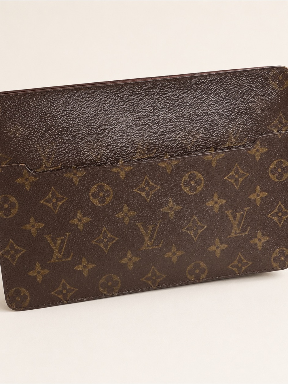 Louis Vuitton Brown Monogram Vintage Pouch